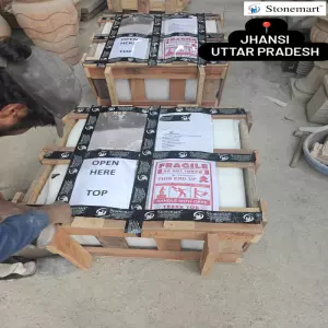 Packing Marble Elephant Statues For Shipping To Jhansi, Uttar Pradesh