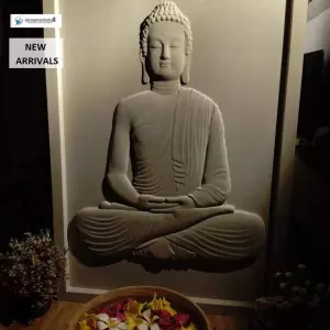 Sold 4 Feet Buddha Panel - Stonemart