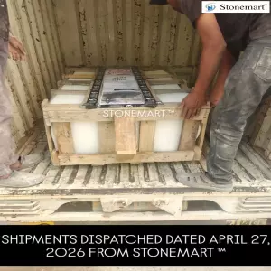 Natural Stone Products Shipped To Tamil Nadu Dated April 27, 2026