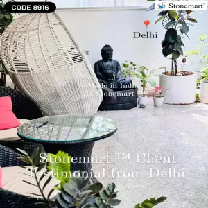 Client Testimonial Of 3Ft Buddha Water Fountain From New Delhi