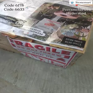 Packing Natural Stone Planters For Shipping To Hyderabad, Telangana