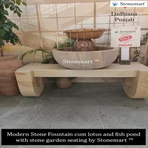 Sold To Ludhiana, Punjab - Serene Natural Stone Water Fountain For Indoor And Outdoor