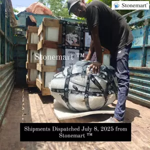 Stone Masterpieces Dispatched Dated July 8, 2025 To Haridwar, Uttarakhand