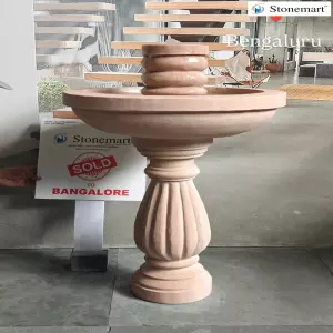 Sold To Bengaluru, Karnataka - Modern Bird Bath Water Fountain For Interior And Exterior Decor