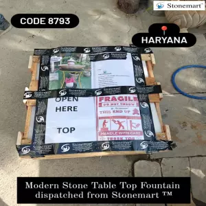 Packing Table Top Water Fountain For Shipment To Panchkula, Haryana