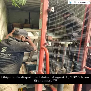 Natural Stone Masterpieces Shipped Dated August 1, 2025