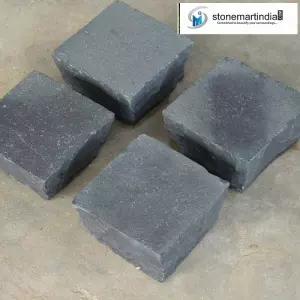 Kadappa Black Limestone Cobbles