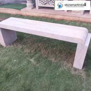 Rainbow Bench With Groove