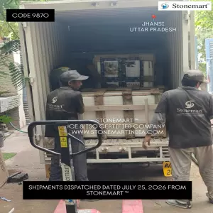 Natural Stone Products Shipped To Uttar Pradesh Dated July 25, 2026