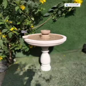 Sold Stone Birdbath Fountain For Home And Garden