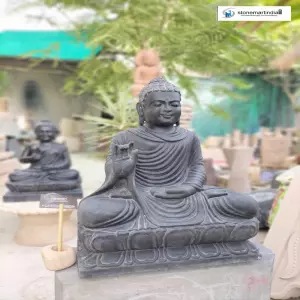 2 Feet Abhaya Mudra Garden Buddha Statue