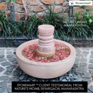 Client Testimonial Of Stone Water Fountain From Devargaon, Maharashtra