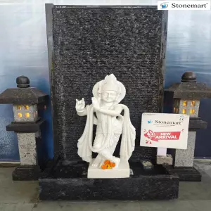 5 Feet Large Size Krishna Fountain For Residential And Commercial Establishments
