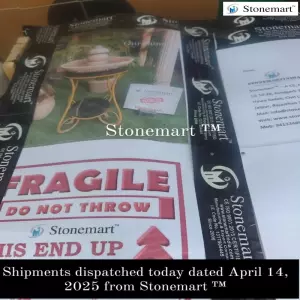 Stone Products Dispatched To Gurugram, Haryana Dated April 14, 2025