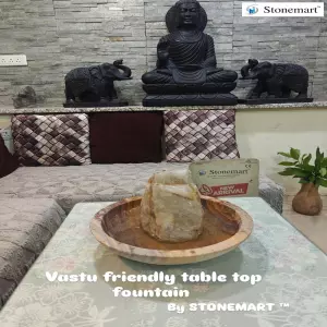 Vastu Friendly Table Top Stone Water Fountain