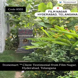 Client Testimonial Of Granite Tulsi Vrindavan From Film Nagar, Hyderabad, Telangana
