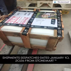 Natural Stone Masterpieces Dispatched To Maharashtra Dated Jan 10, 2026