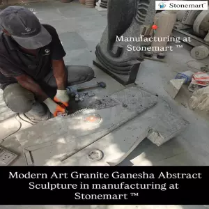 Manufacturing Modern Abstract Ganesha Sculpture