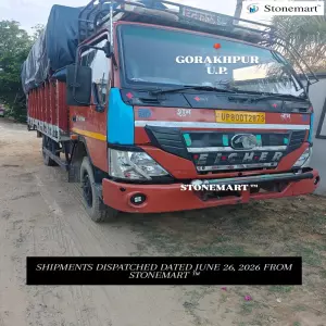 Natural Stone Sculptures Shipped To Uttar Pradesh Dated June 26, 2026