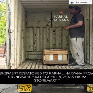 Abstract Swan Sculpture Packed And Shipped To Karnal, Haryana Dated April 8, 2026