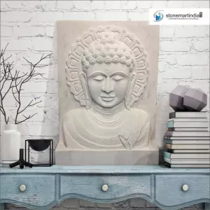 Sold Stone Buddha Panel