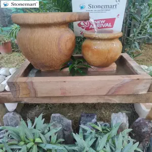 21 Inch, 150 Kg Contemporary Pot Water Fountain