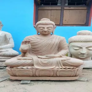 Sold Buddha Stone Statue For Garden