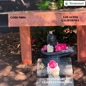 Client Testimonial Of Marble Nandi Statue And Shiva Lingam From California, Usa
