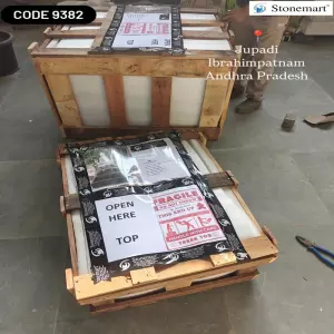 Packing Cascading Buddha Fountain For Shipping To Ibrahimpatnam, Andhra Pradesh