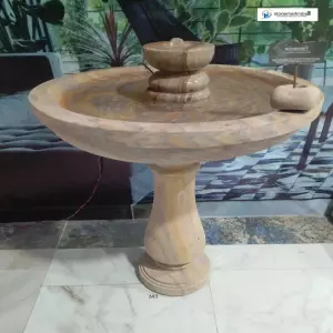 Sold Rainbow Sandstone Birdbath Fountain For Home Stonemart