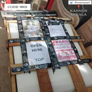 Packing 3 Feet Buddha Marble Statue For Shipping To Kannur, Kerala