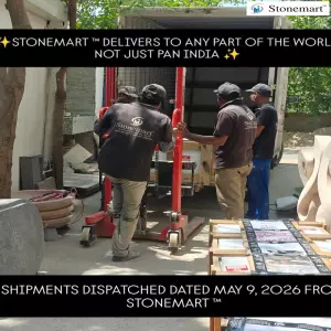 Stone Masterpieces Shipped Dated May 9, 2026 To Maharashtra