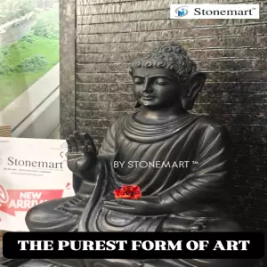 Available - Medium Wall Mounted Modern Buddha Fountain By Stonemart™