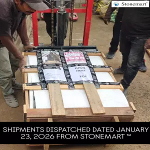 Stone Masterpieces Shipped To Kerala Dated Jan 23, 2026