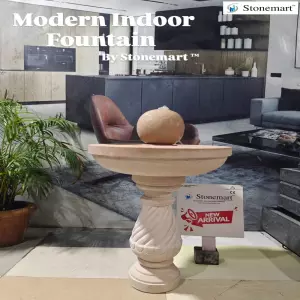 Modern Indoor Stone Water Fountain For Luxury Decor