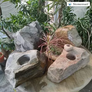 13 Inch And 16 Inch Big Rock Planters