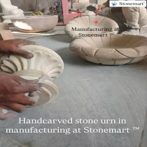 Manufacturing Natural Stone Planters For Home And Garden Decor