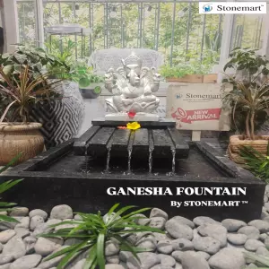 24 Inch Vinayagar Waterfall Fountain For Indoor And Outdoor