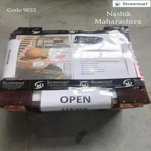 Packing Stone Ball Fountain For Shipping To Nashik, Maharashtra