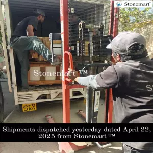 Stone Masterpieces Shipped To A Popular Jewellery Store In Hyderabad, Telangana Dated April 22, 2025
