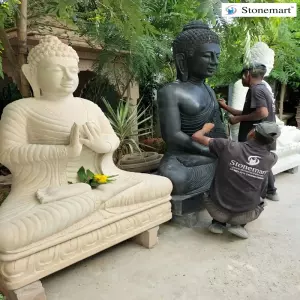Available 5 Feet And 6 Feet Garden Buddha Statues