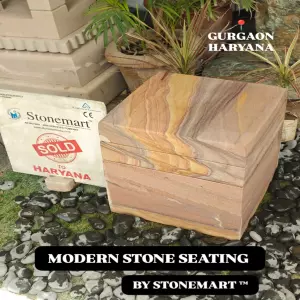 Sold To Gurgaon, Haryana - Garden Seating Or Pedestal By Stonemart