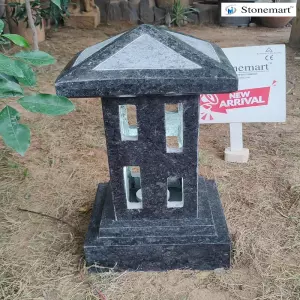 27 Inch, 60 Kg Granite Garden Lantern