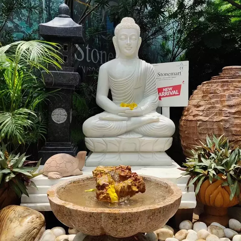 Garden buddha sales