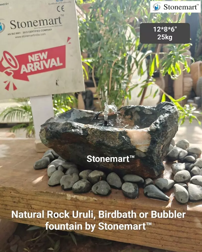 Rock Bird Bath