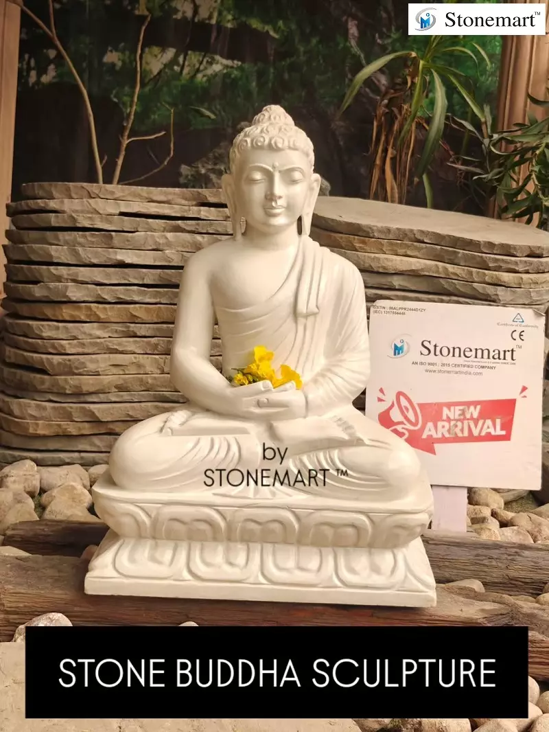 Marble Buddha For Garden