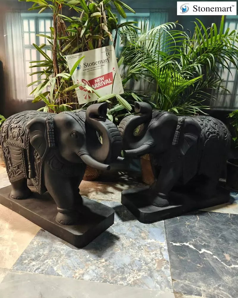 Stone Elephants