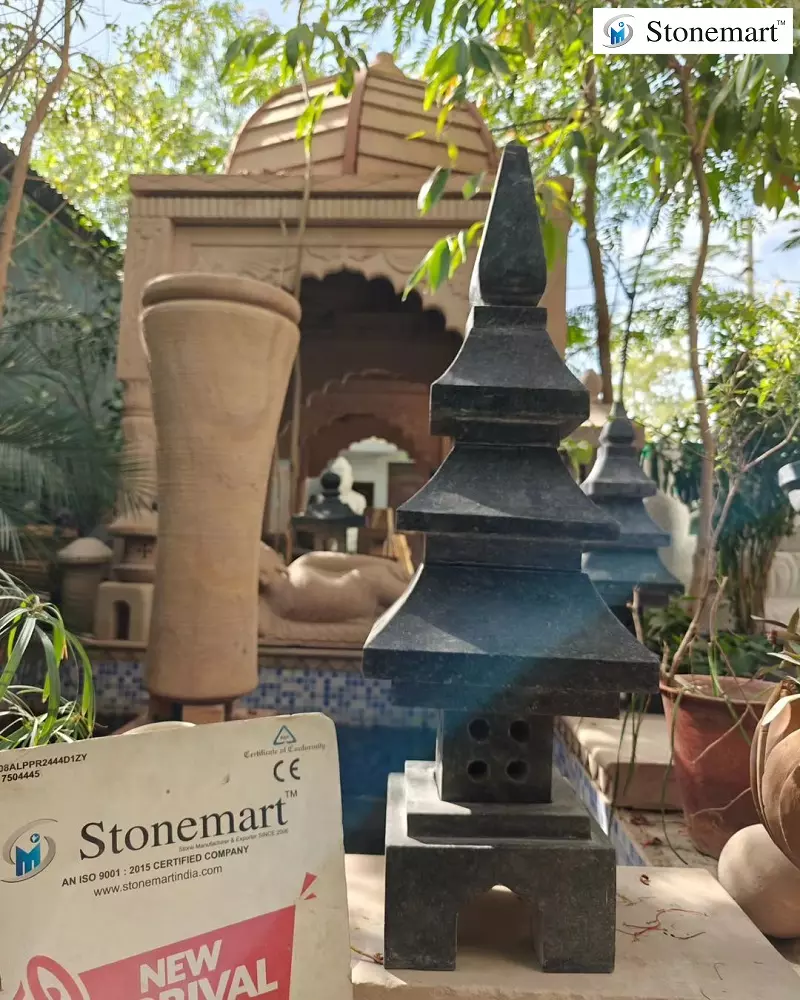 Stone Lantern For Office Decor