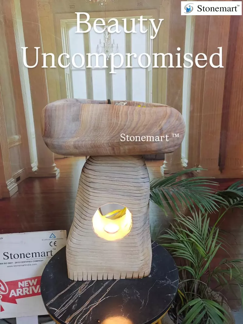 Stone Table Lamp