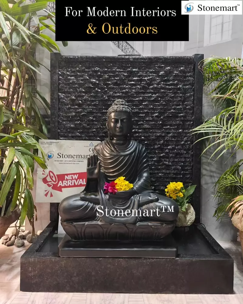 Stone Buddha Fountain
